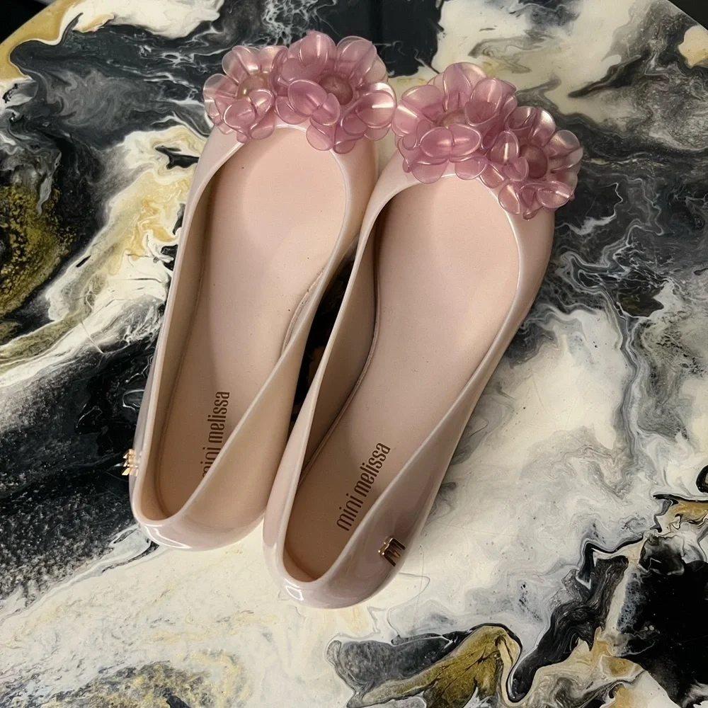 Mini Melissa Ultragirl Springtime Ballet Flat